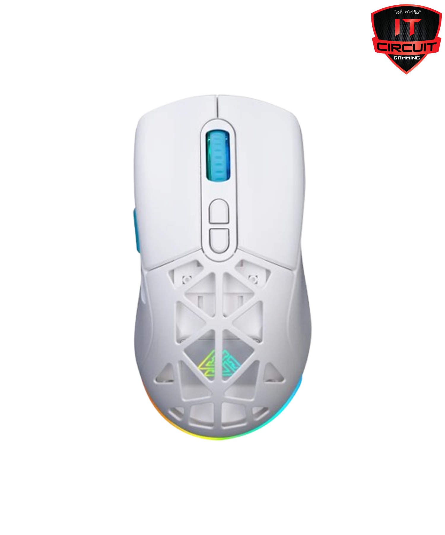 MOUSE WIRELESS (เมาส์ไร้สาย) EGA TYPE M14 TRI-MODE WHITE