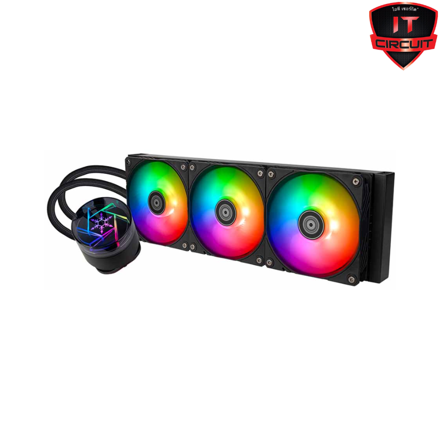 LIQUID COOLING (ชุดน้ำปิด) SILVERSTONE NOVAPEAK 360 ARGB SN061025T400H