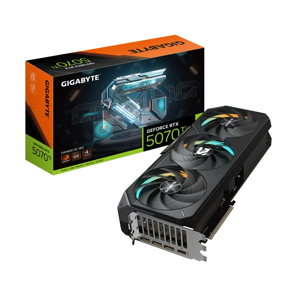 VGA(การ์ดจอ) GIGABYTE GEFORCE RTX 5070 TI GAMING OC - 16GB GDDR7