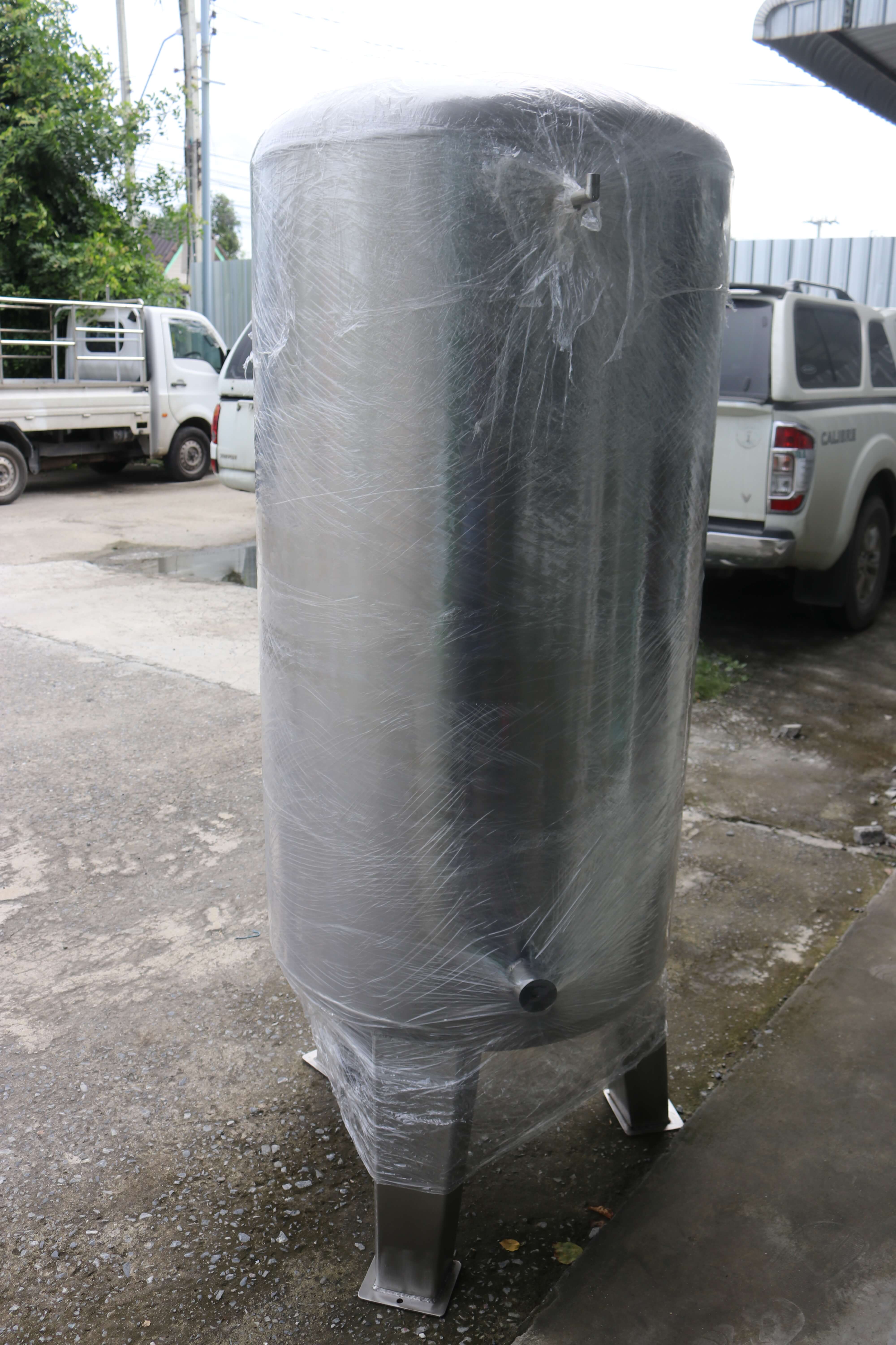 ถังกรองสแตนเลส24นิ้วหนา2มม