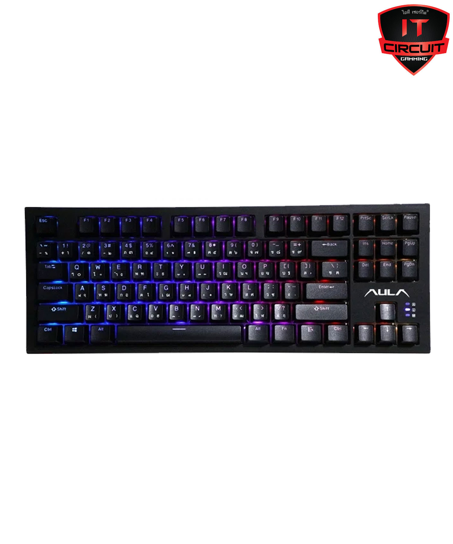 KEYBOARD AULA F3032 - BLACK-SWITCH-HOT SWAPPABLE