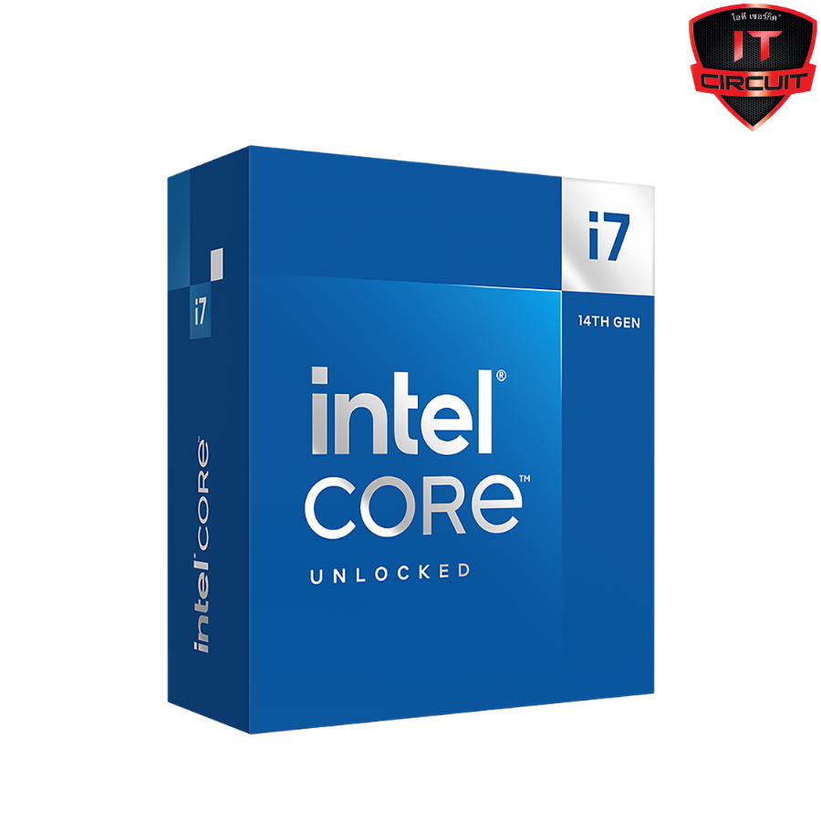 CPU (ซีพียู) INTEL CORE I7-14700K - 20C 28T 2.5-5.6GHz SN23925T360H
