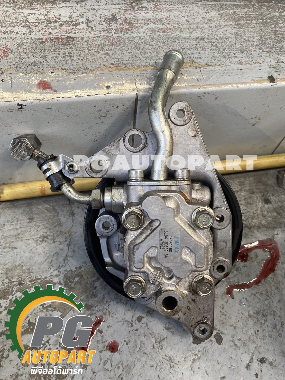 ปั๊มน้ำมันพาวเวอร์ FORD ESCAPE 2003-2006 เครื่อง 3.0 L (6สูบ) (1ตัว) / ไต้หวัน