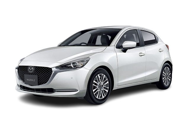 ชุดกระจังหน้า (ดำเงา) พร้อมฝาปิดหน้ากระจัง LH/RH MAZDA 2 SKYACTIV ปี 2019-2022 (1ชิ้น) แท้ / รูปจริง
