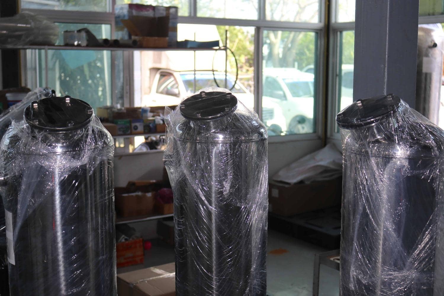 ถังกรองสแตนเลส16นิ้วหนา3มม