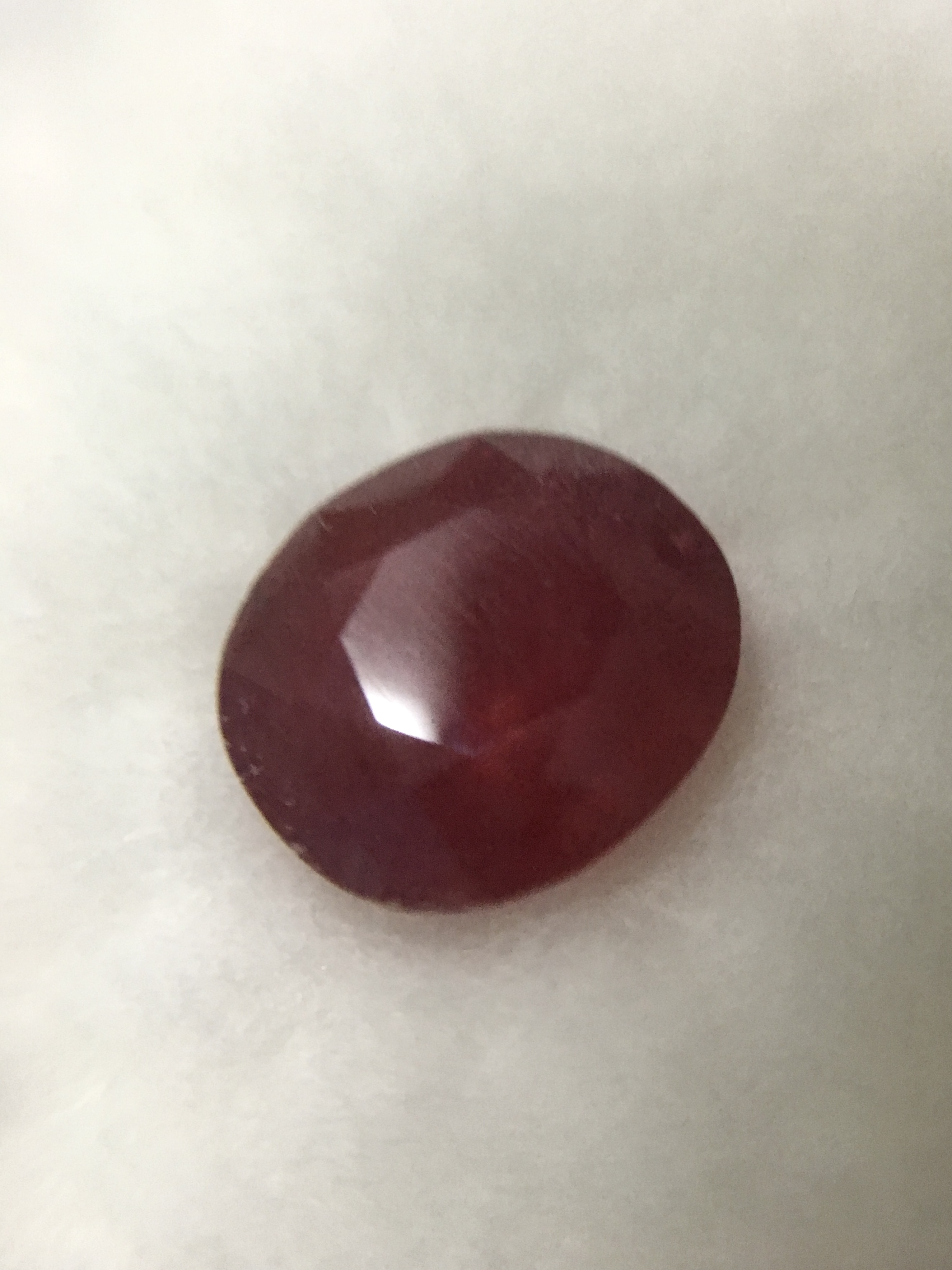 RUBY ทับทิมแท้ 2.79 กะรัต สีแดงสดฉ่ำมาก ฟรี เพชรcz เกรดสวย จัดชุดสำหรับทำแหวนไปเลยจ้า