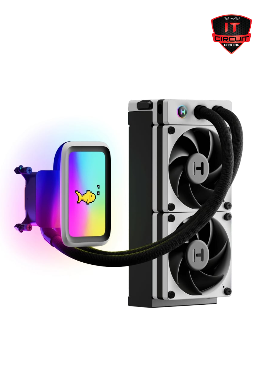 LIQUID COOLING (ชุดน้ำปิด) HYTE THICC Q60 240MM IPS DISPLAY SN3110251B1249Y