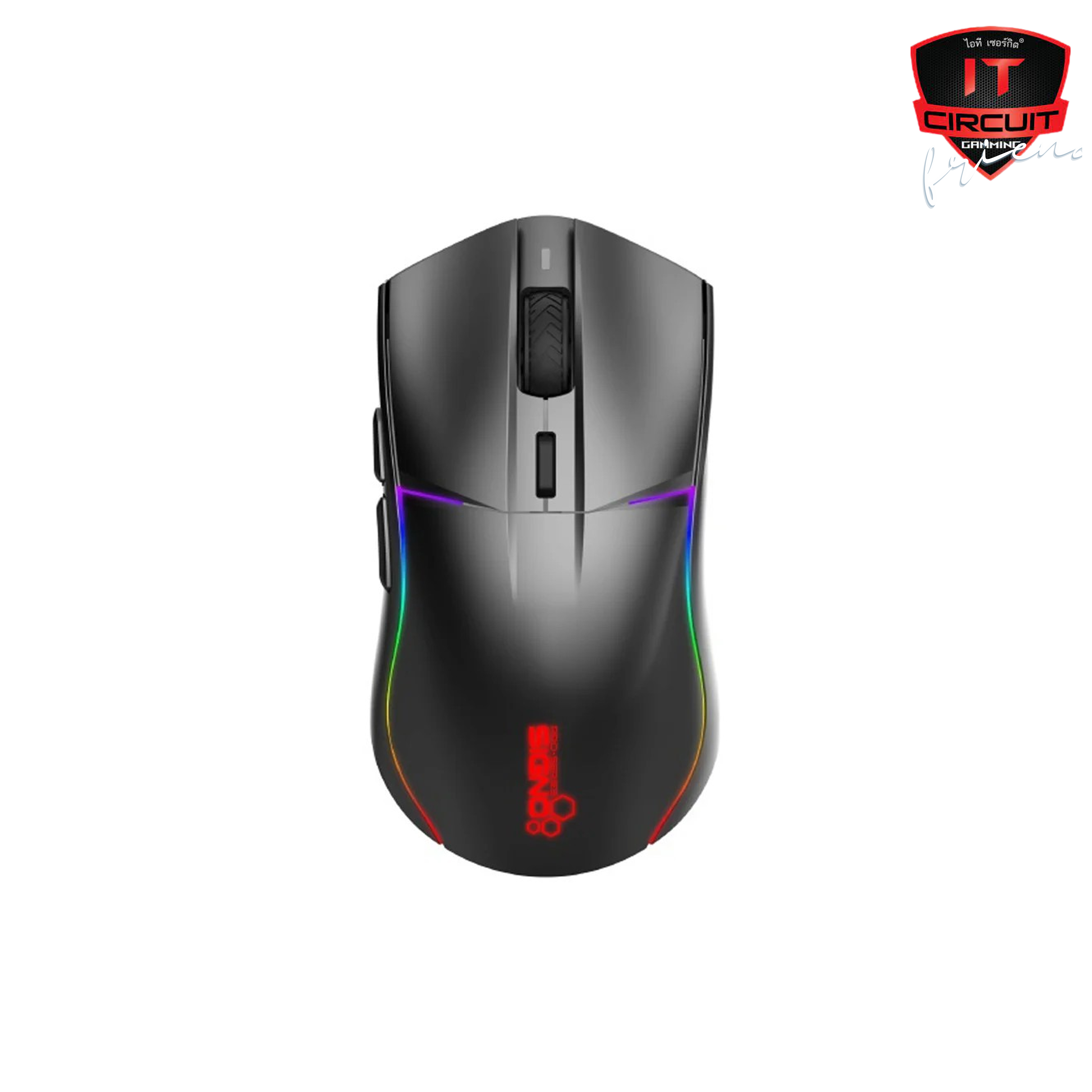 MOUSE WIRELESS (เมาส์ไร้สาย) SIGNO WG-909BLK VECTER BLACK