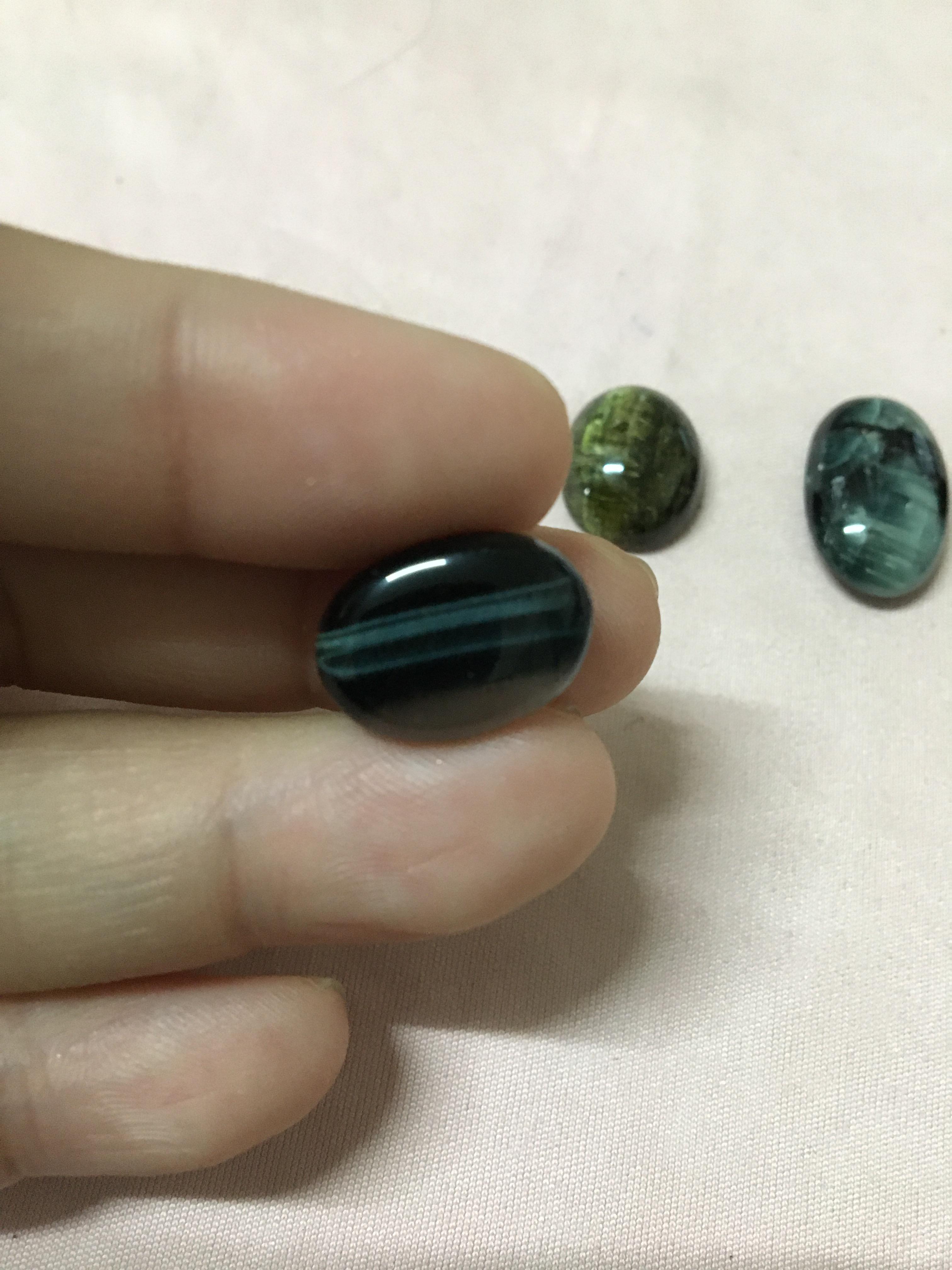 (เริ่มต้น 390)ไทเกอร์อาย หรือ พลอยตาแมว พลอยแท้ พลอยสวย ไม่พอใจยินดีคืนเงิน