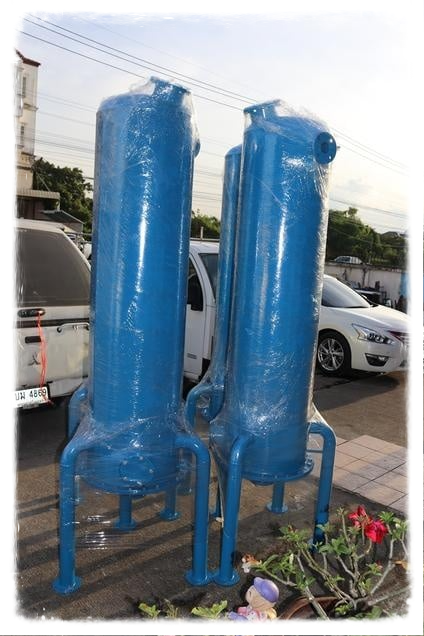 ถังกรองเหล็ก20นิ้วสำหรับกรองน้ำประปาหรือบาดาล