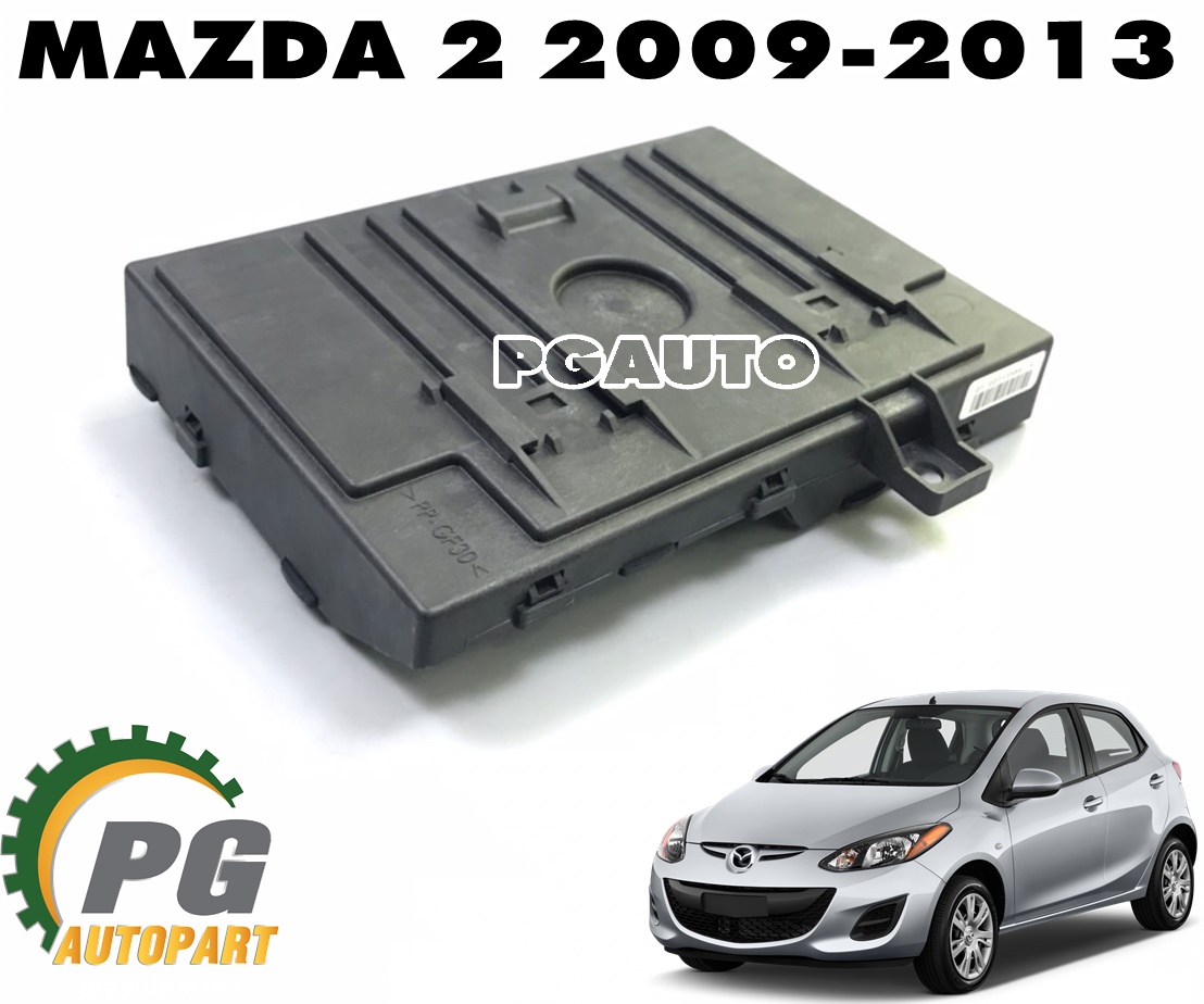 กล่องควบคุมไฟฟ้า BCM MAZDA 2 (DE) ปี 2009-2013 (1 ชิ้น) แท้ / รูปจริง