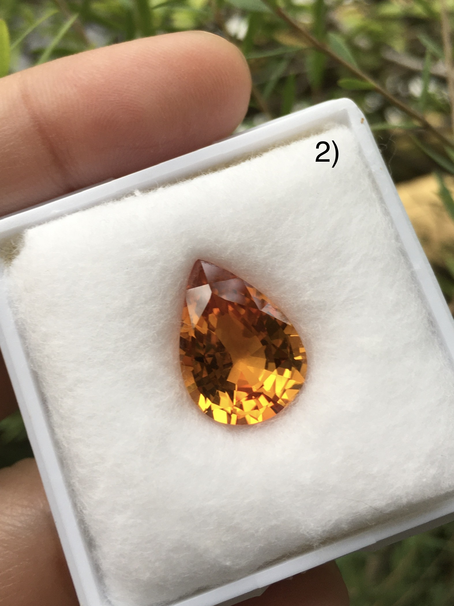 (เริ่มต้น 590) บุษราคัม โคลนนิ่ง พลอยสังเคราะห์สวยเหมือนบุษราคัมแท้ สีเหลืองน้ำงาม ไฟดี