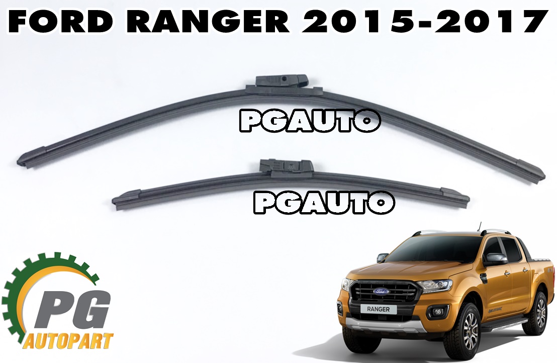 ใบปัดน้ำฝน LH-RH FORD RANGER T7 ปี 2015-2017 (1ชุด = 2 ชิ้น) แท้ / รูปจริง