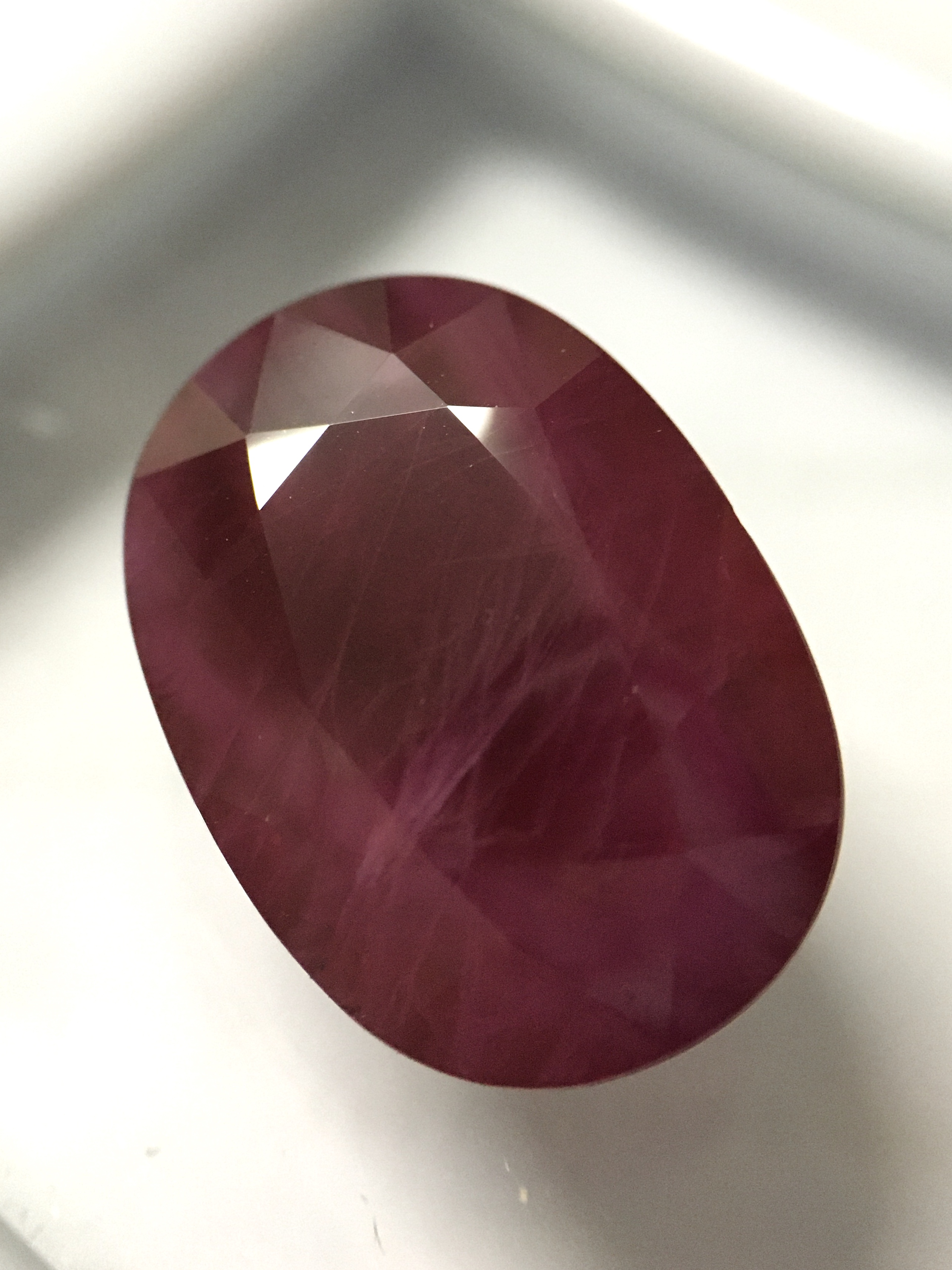 BIG RUBY ทับทิมแท้ 14.056 กะรัต พลอยพม่าแท้ พลอยสีแดงเลือดนกเนื้อฉ่ำ ผิวสวยเนียนกริบ