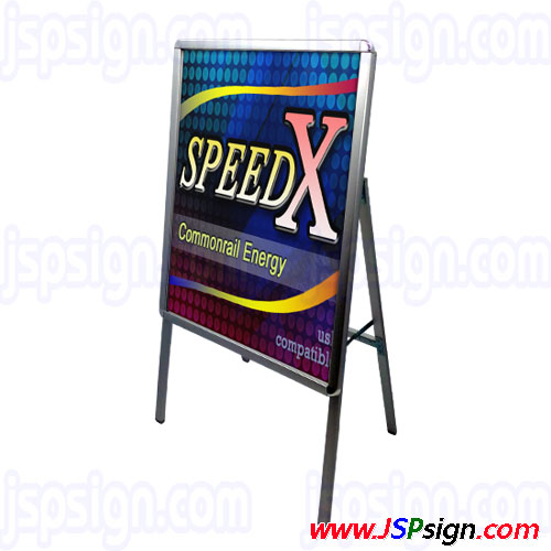 ป้ายตั้งหน้าร้าน A-Frame / V-Stand 60x80cm ด้านเดียว รุ่นคลาสสิก