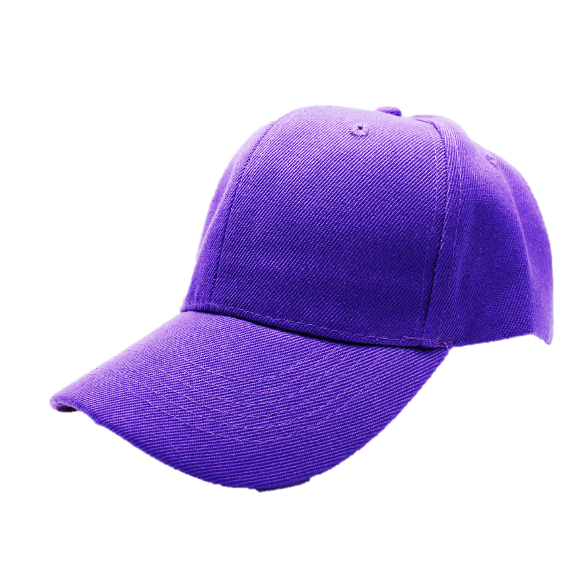 หมวกแก๊ปสีม่วง