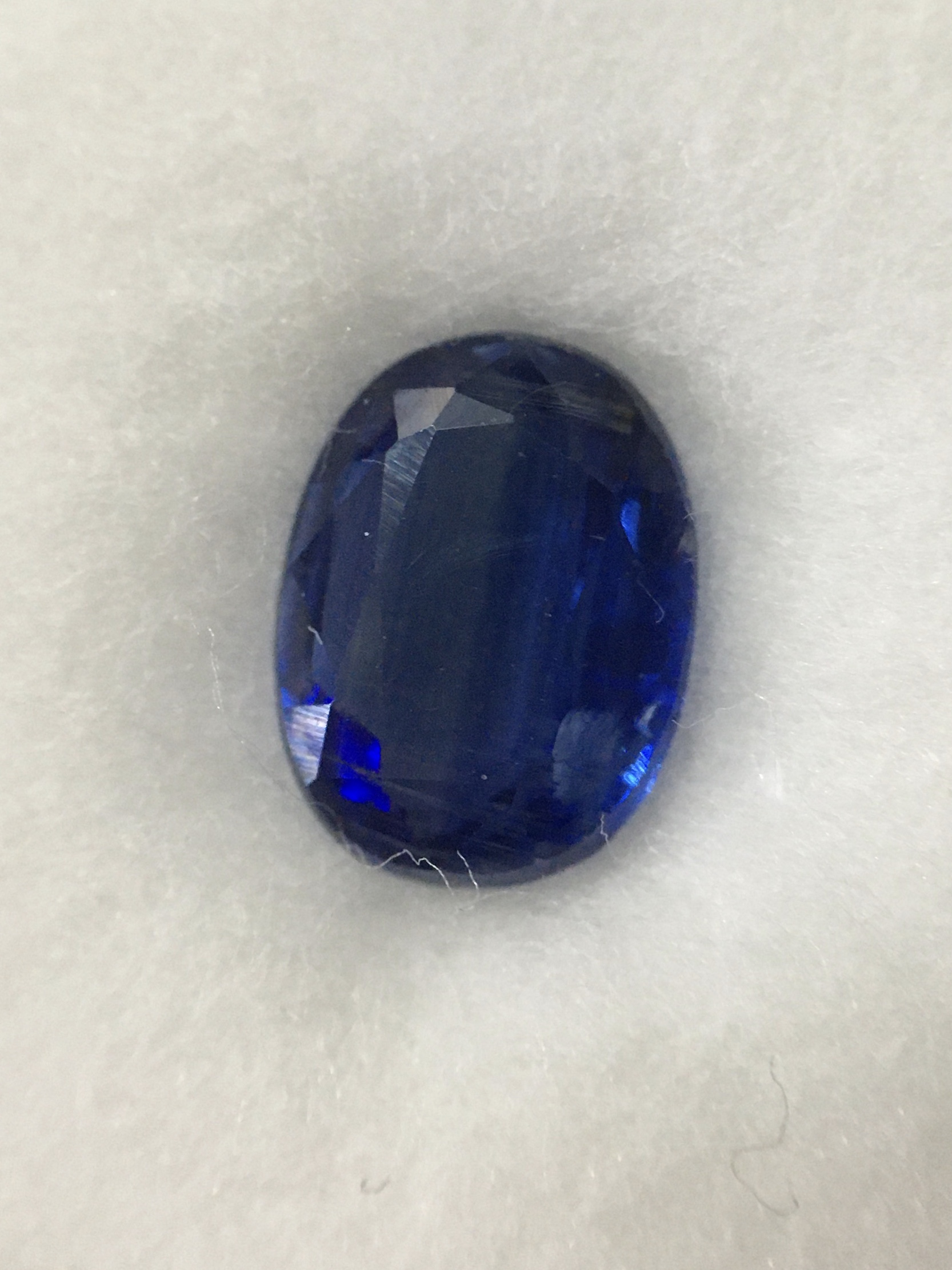 KYANITE ไคยาไนต์ แท้ 1.44 กะรัต พลอยดิบธรรมชาติ สีสดจัด ไฟดี สวย น่าสะสม