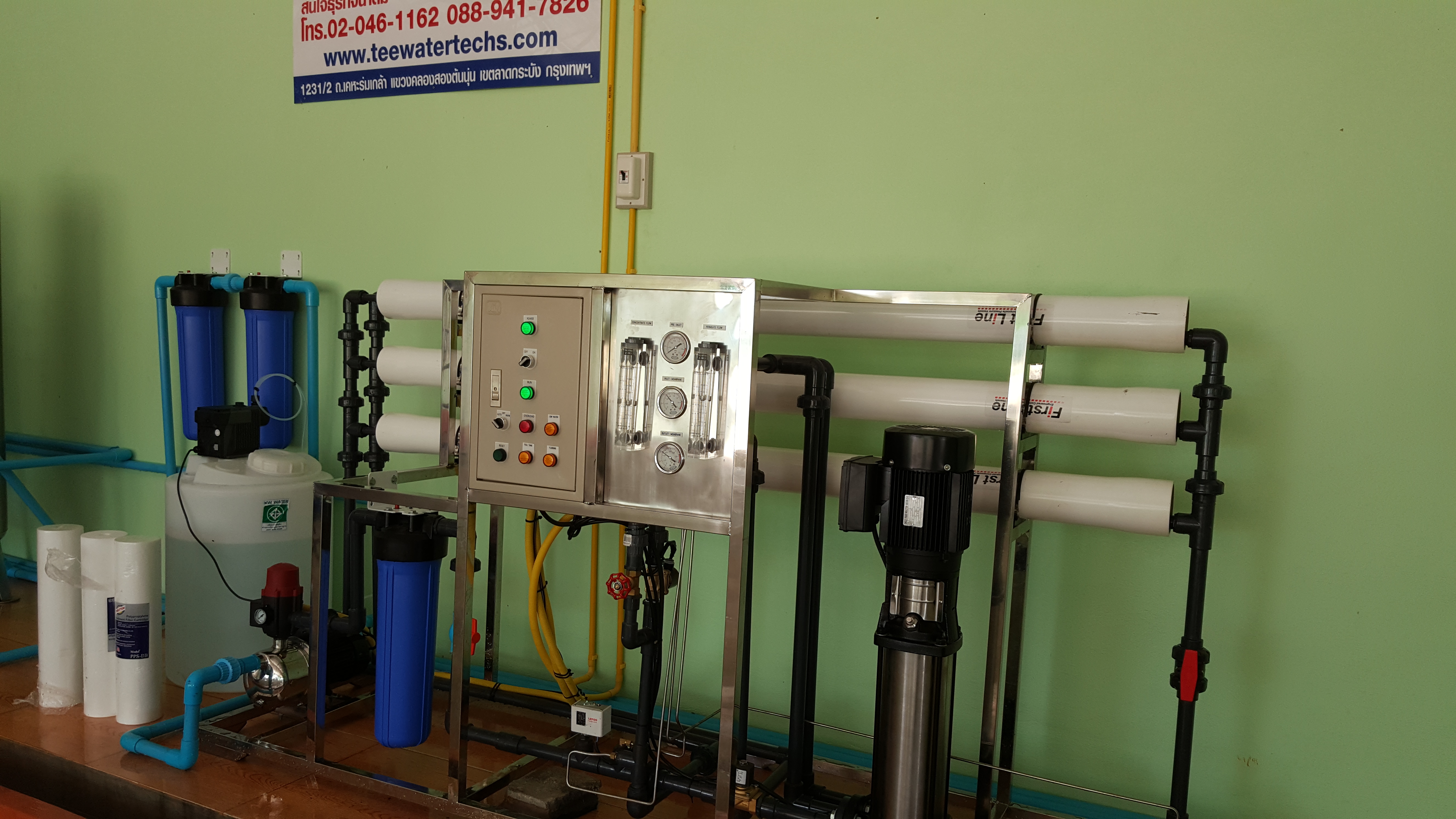 รับติดตั้งโรงงานผลิตน้ำดื่มro36,000ลิตร/วัน(ทั้งระบบ)