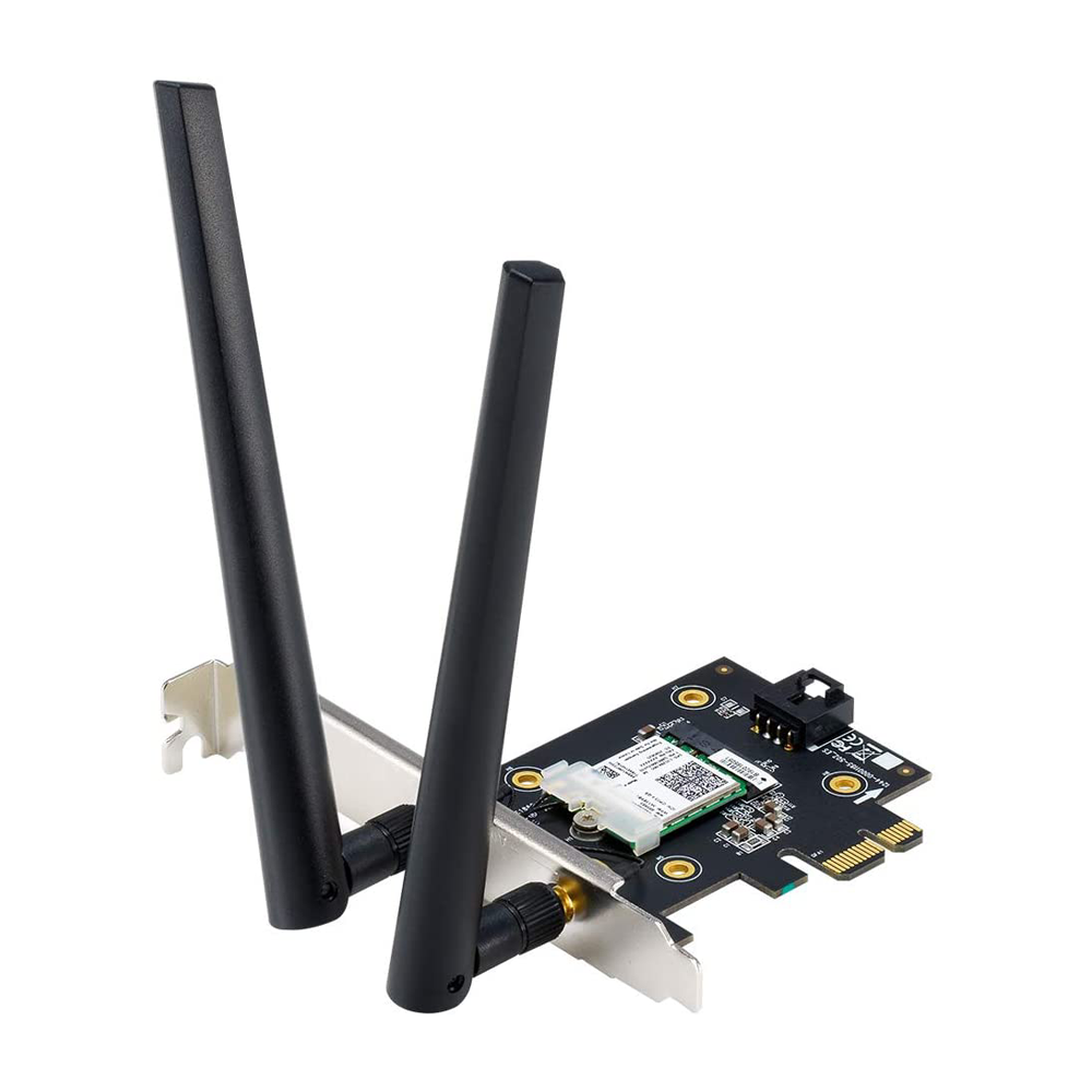 Wireless PCIe Adapter ASUS (PCE-AX3000) AX3000 Dual band Gigabit WiFi 6 Bluetooth 5.0
