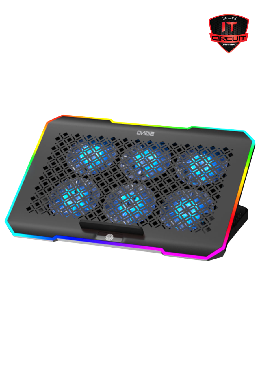 Cooler Pad (6 Fan) SIGNO CP-512 Skatter Black SN111025A105Z