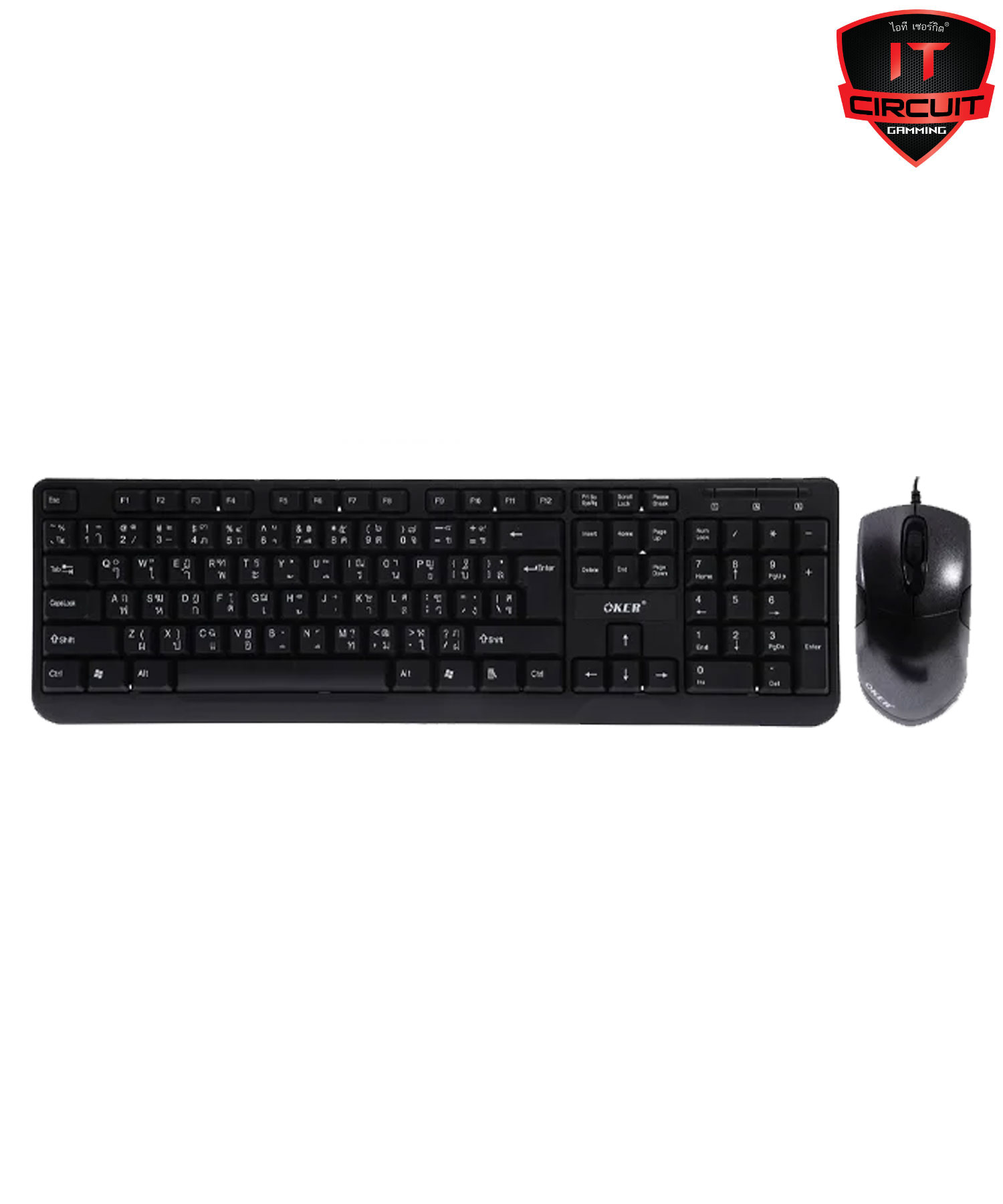 2IN1 USB OKER KM-3189 BLACK