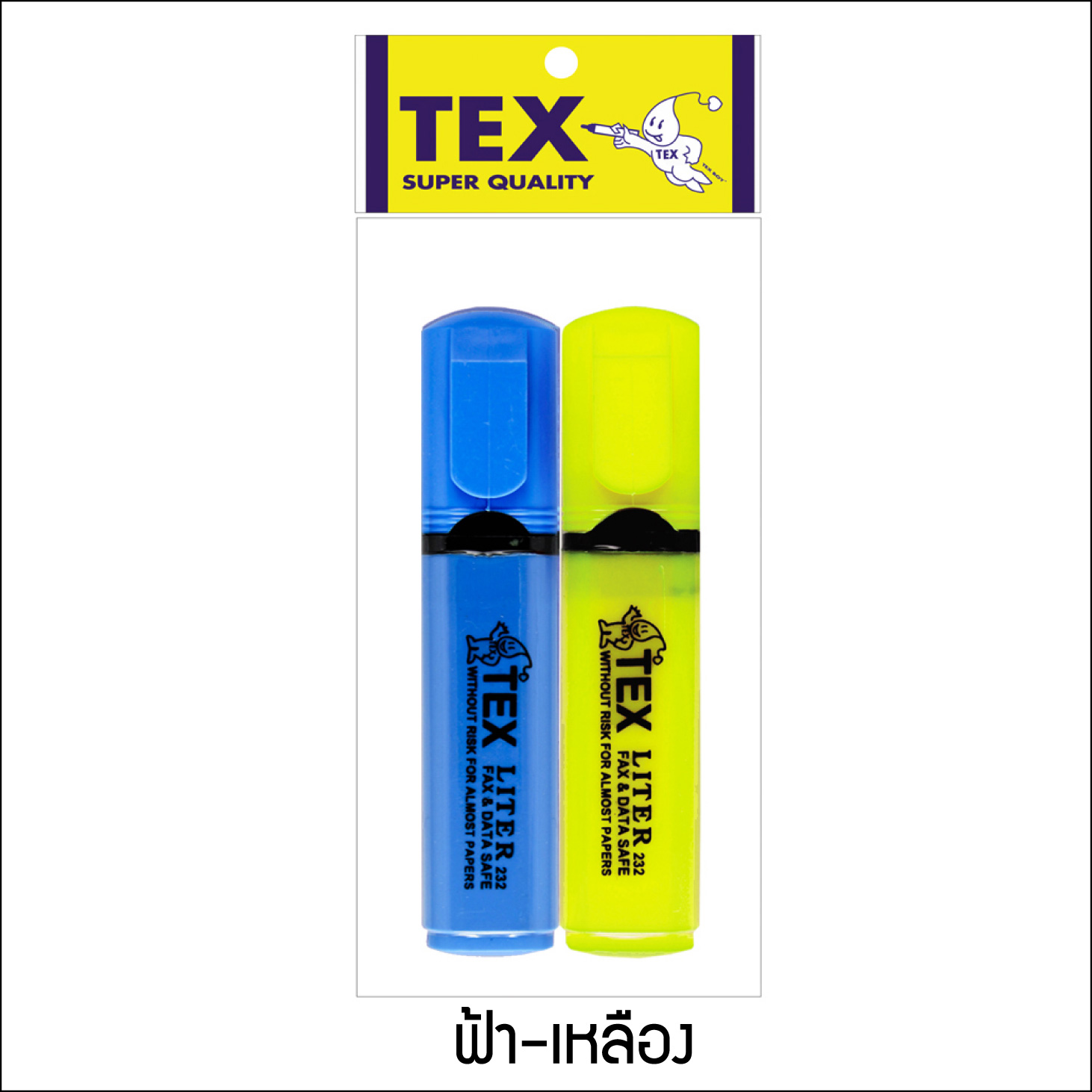 TEX LITER แพ็ค 2 ด้าม (มีให้เลือก 7 สี)