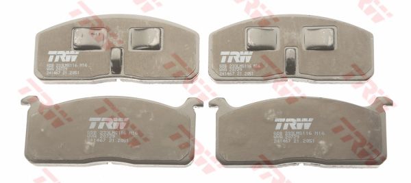 ผ้าเบรค TRW Toyota - HIACE LH24, RH24 ปี 78-85 (หน้า)