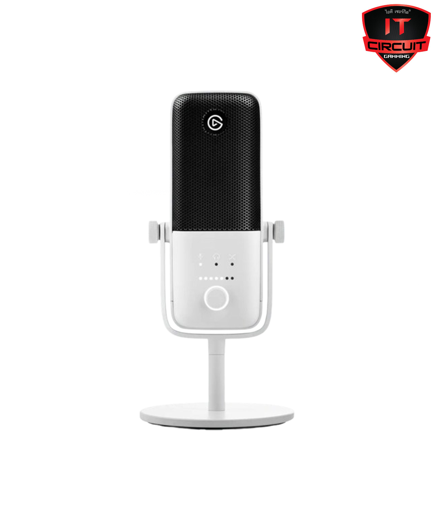 MICROPHONE (ไมค์เกมมิ่ง) ELGATO WAVE 3 - WHITE
