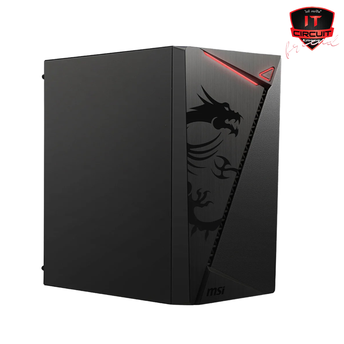 CASE (เคส) MSI MAG SHIELD M301 (BLACK) (MICRO-ATX)
