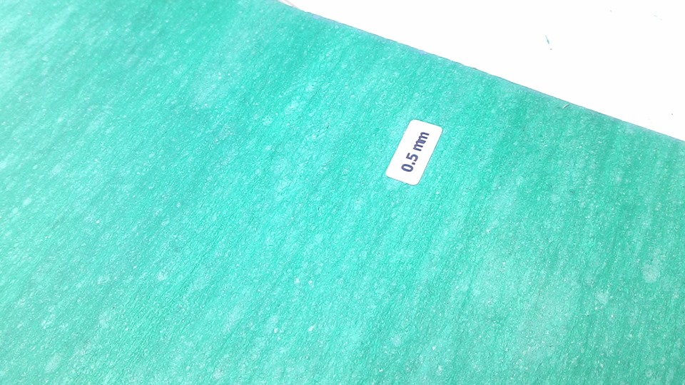 ปะเก็นแผ่น ปะเก็นหนังไก่ ขนาด .5 ม 25*42 ซม