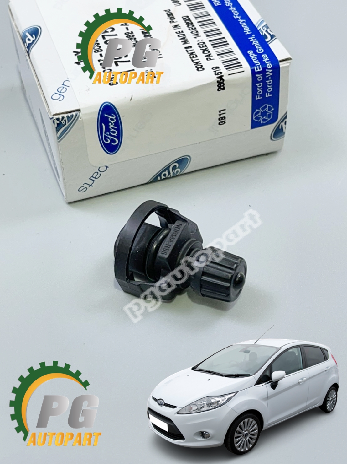 ปลั๊กอุดท่อหายใจหม้อน้ำ FORD FIESTA ปี 2010-2012 1.4/1.5/1.6 / รูปจริง / แท้ศูนย์