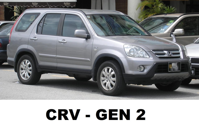 กระป๋องพักน้ำหม้อน้ำ HONDA CRV GEN 2 ปี 2002-2006 (1 ชิ้น) แท้ / รูปจริง