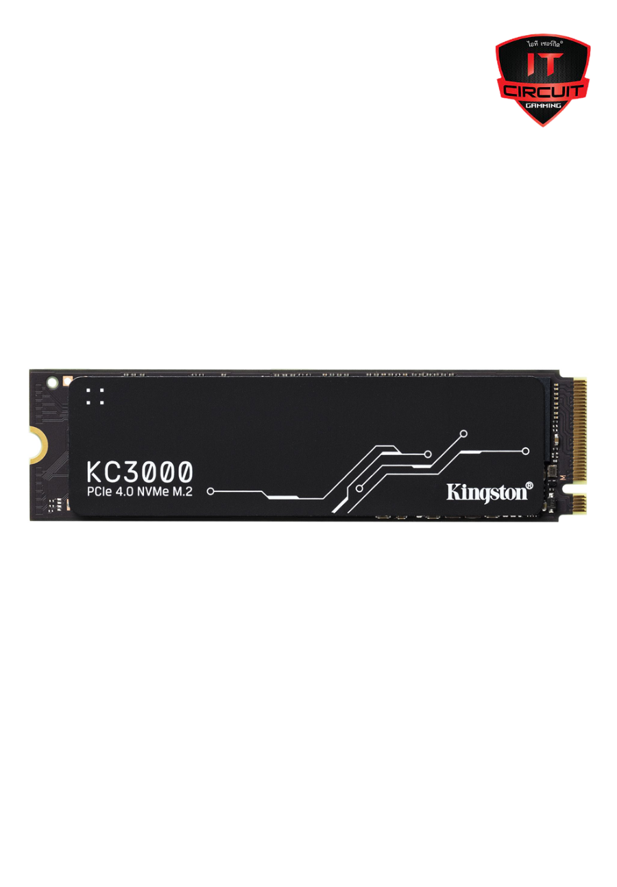 1 TB SSD (เอสเอสดี) M.2 PCIe 4.0 KINGSTON KC3000 (SKC3000S/1024G) (HEATSINK) NVMe M.2 2280 SN181025B140Y