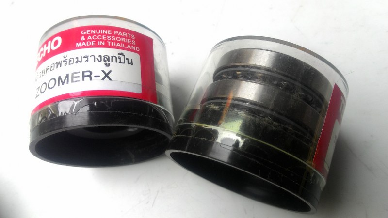 ชุดถ้วยคอพร้อมรางลูกปืน ฮอนด้า Dream Wave Nova Dash Tena ยามาฮ่า Mio Fino