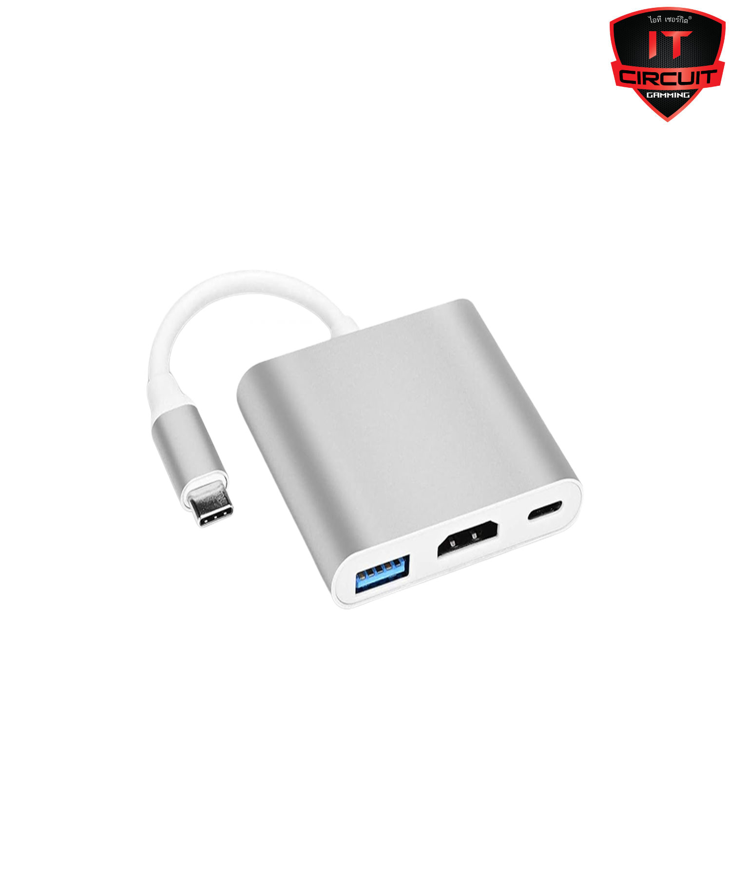 Type-c to hdmi 3 in 1 adapter HDMI+USB 3.0 +TYPE-C (PD)