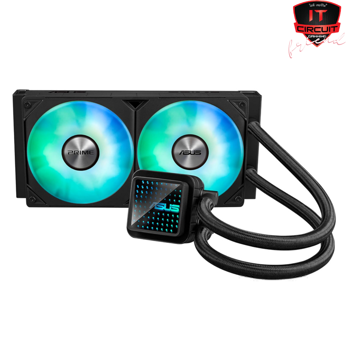 LIQUID COOLER (ชุดน้ำปิด) ASUS PRIME LC 240 BLACK ARGB