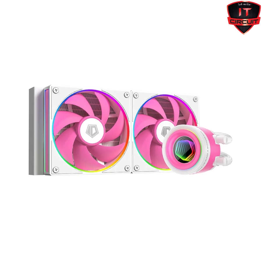 LIQUID COOLING (ชุดน้ำปิด) ID-COOLING FX 240 INF PINK SN061025T100H