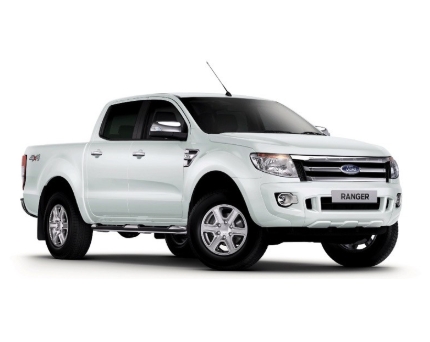 กรอบไฟในเก๋ง สีครีม รุ่นไม่มีกรอบแว่น FORD RANGER T6 ปี 2012-2014 (1 ชิ้น) แท้ / รูปจริง