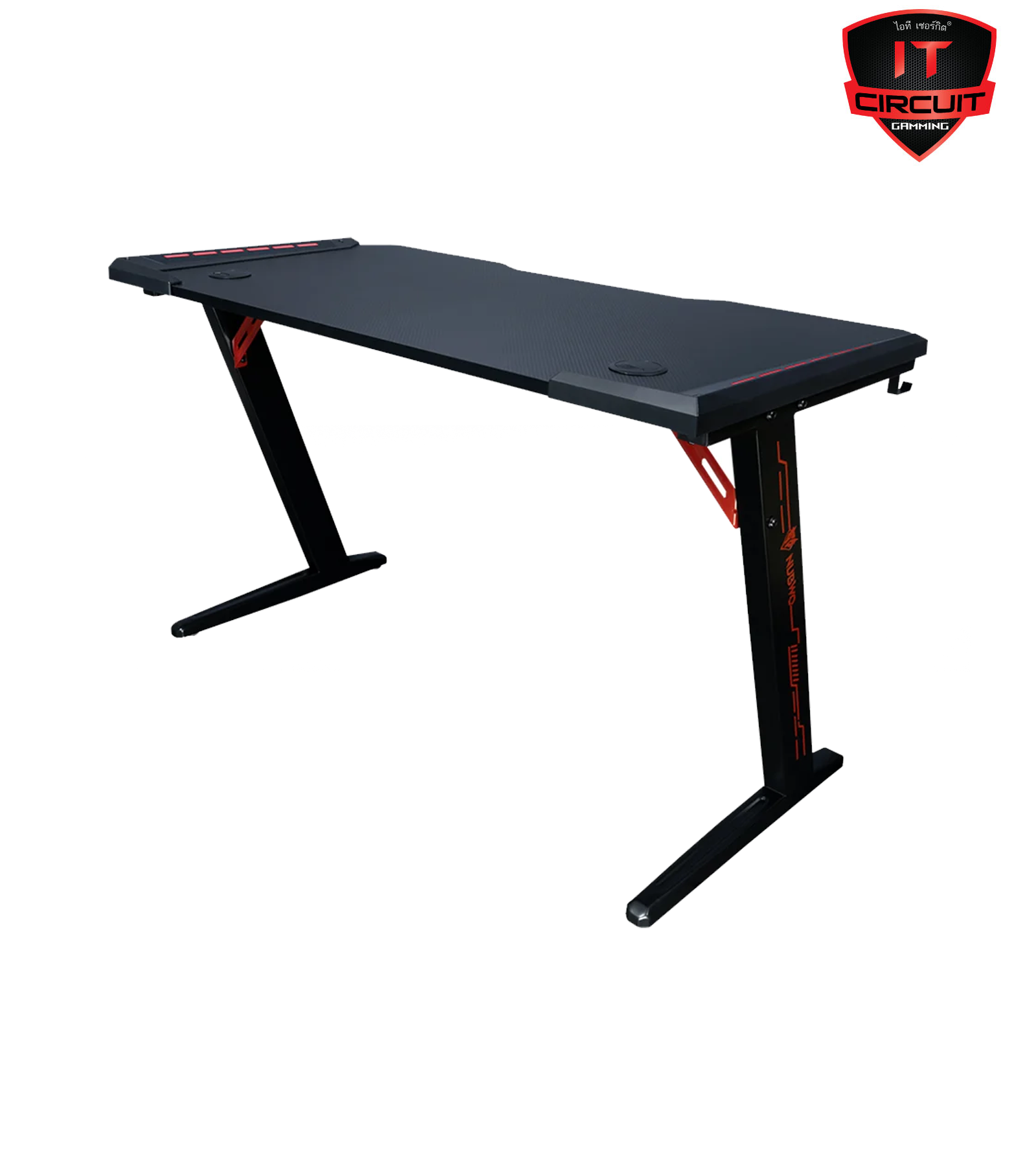 GAMING DESK (โต๊ะเกมมิ่ง) NUBWO ND-601 (BLACK)