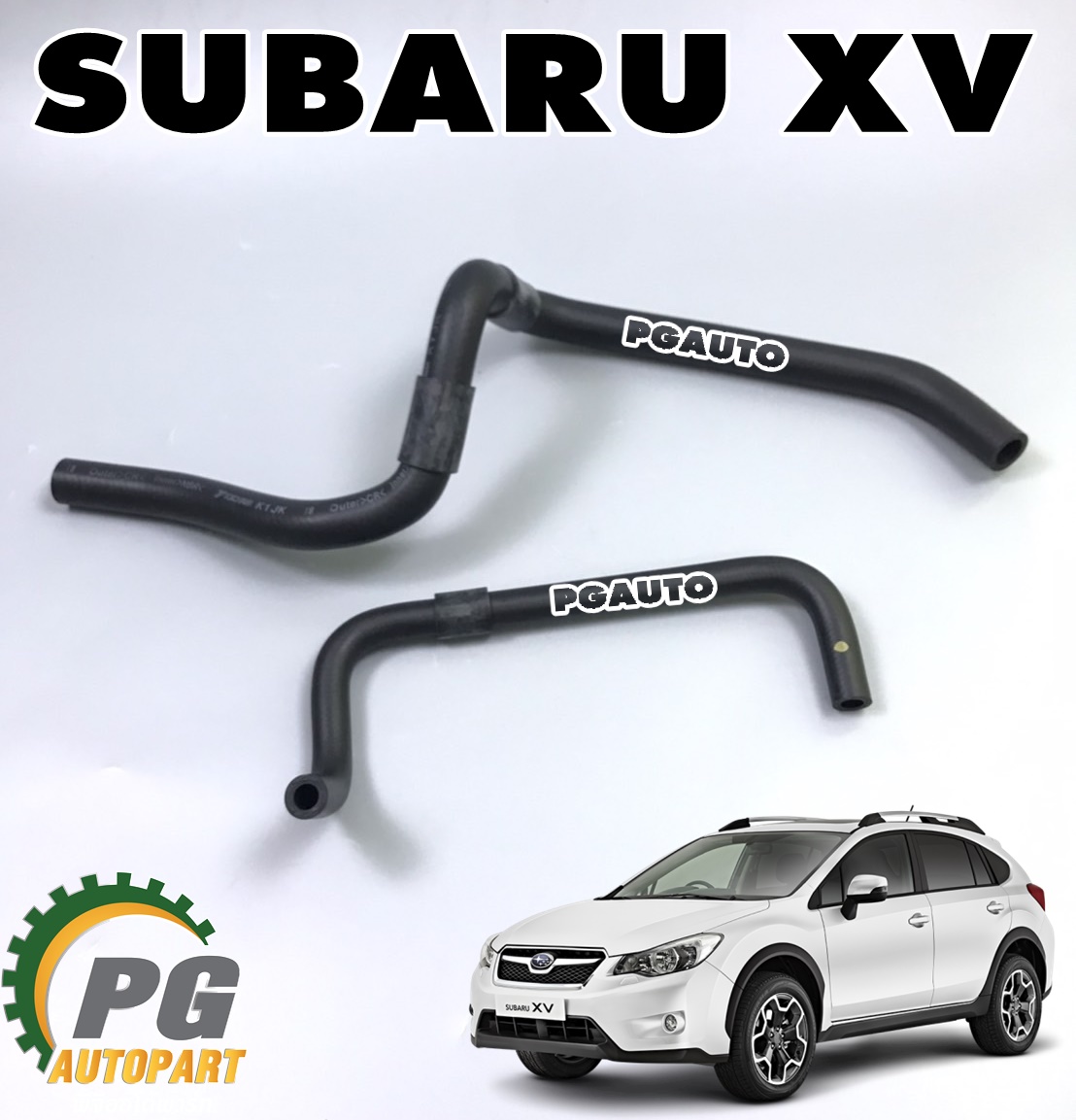 ท่อน้ำมันพาวเวอร์ SUBARU XV ปี 2012-2016 (1 ชุด = 2 เส้น) แท้ / รูปจริง
