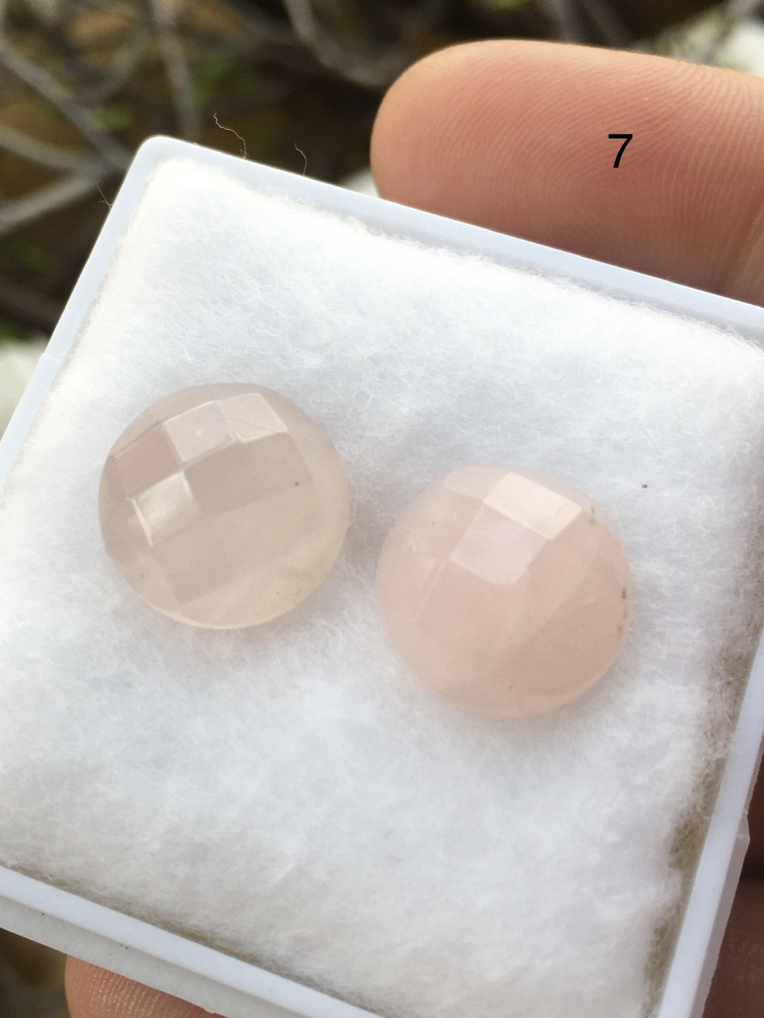 (หวานๆ วาเลนไทน์ เริ่มต้น 129 ) LEMON QUARTZ เลมอนควอทซ์ แท้ 7 เม็ด 7 เชพ สวยน่ารักไฟดีทุกเม็ดจ้า