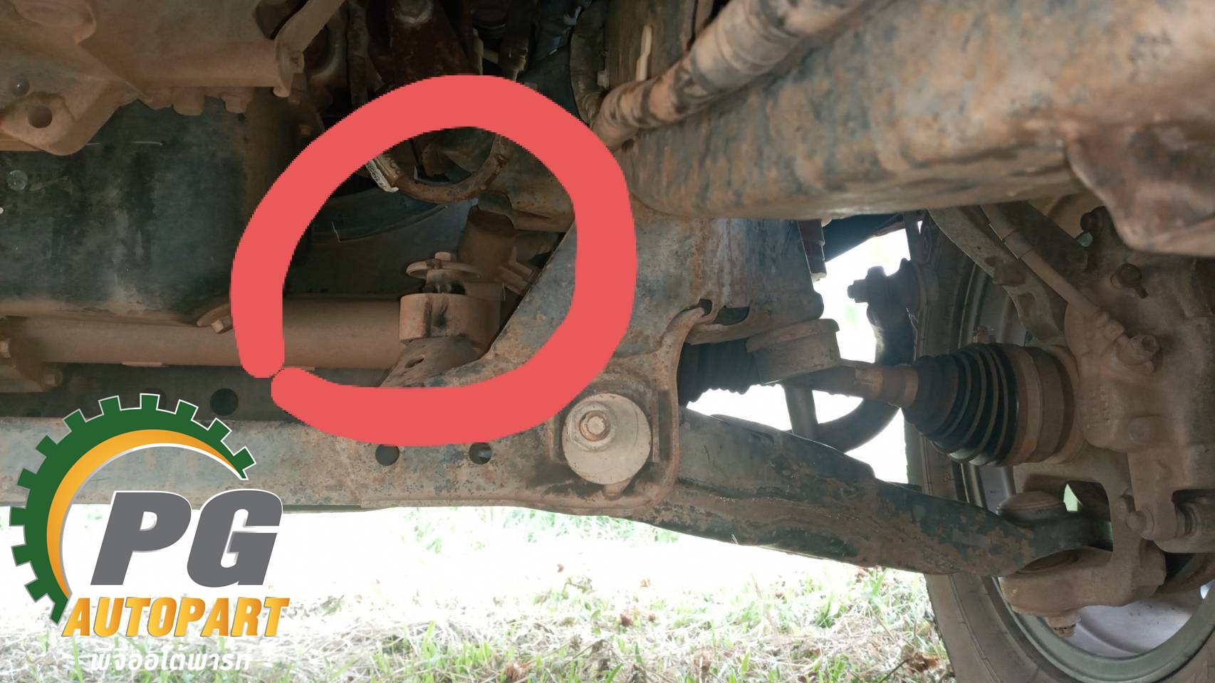บู๊ชเสื้อเพลาขับหน้า FORD RANGER ปี 2012-2014 (1ชิ้น) แท้ / รูปจริง