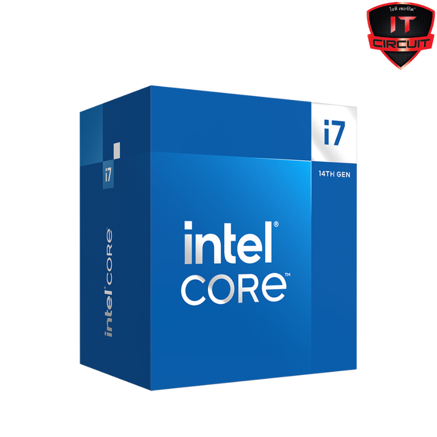 CPU (ซีพียู) INTEL CORE I7-14700 - 20C 28T 1.5-5.4GHz SN23925T360H