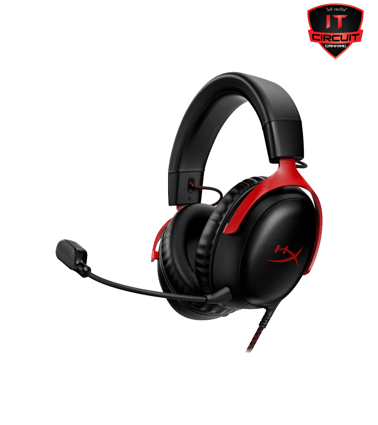 HEADSET (2.1) HYPERX CLOUD III BLACK/RED [DTS VERSION]