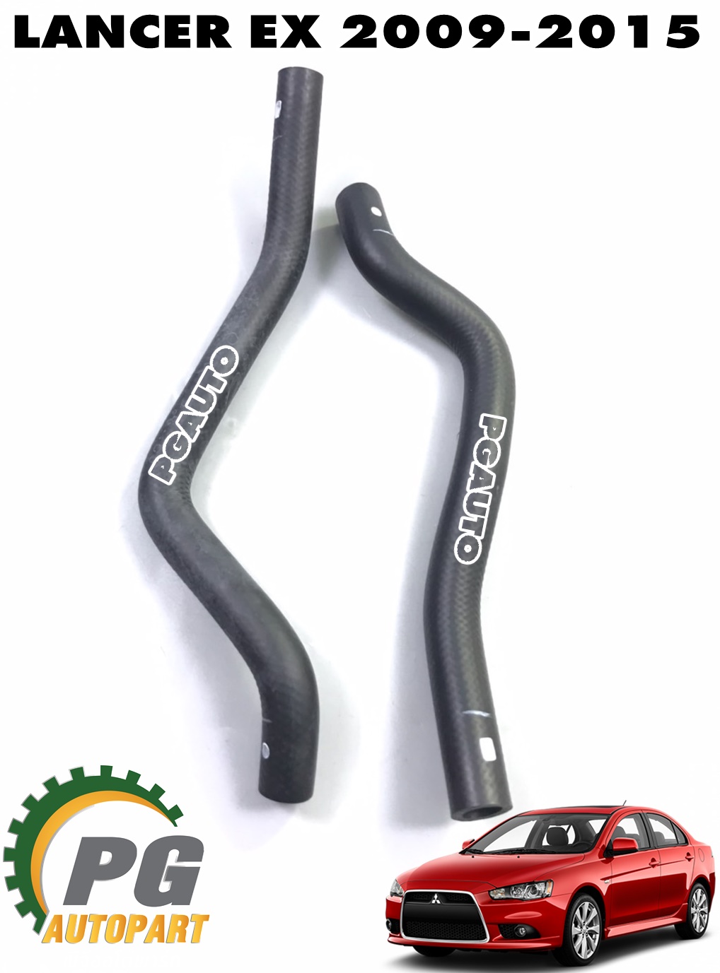 ชุดท่อยางแอร์ MITSUBISHI LANCER EX CY3,CY4 ปี 2009-2015 (1 ชุด = 2 ชิ้น) แท้ / รูปจริง