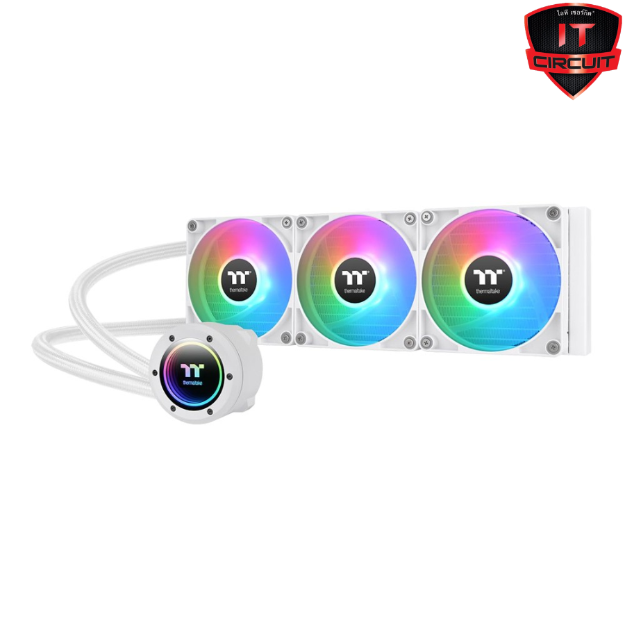 LIQUID COOLING (ชุดน้ำปิด) THERMALTAKE TH360 V2 ARGB SYNC WHITE EDITION