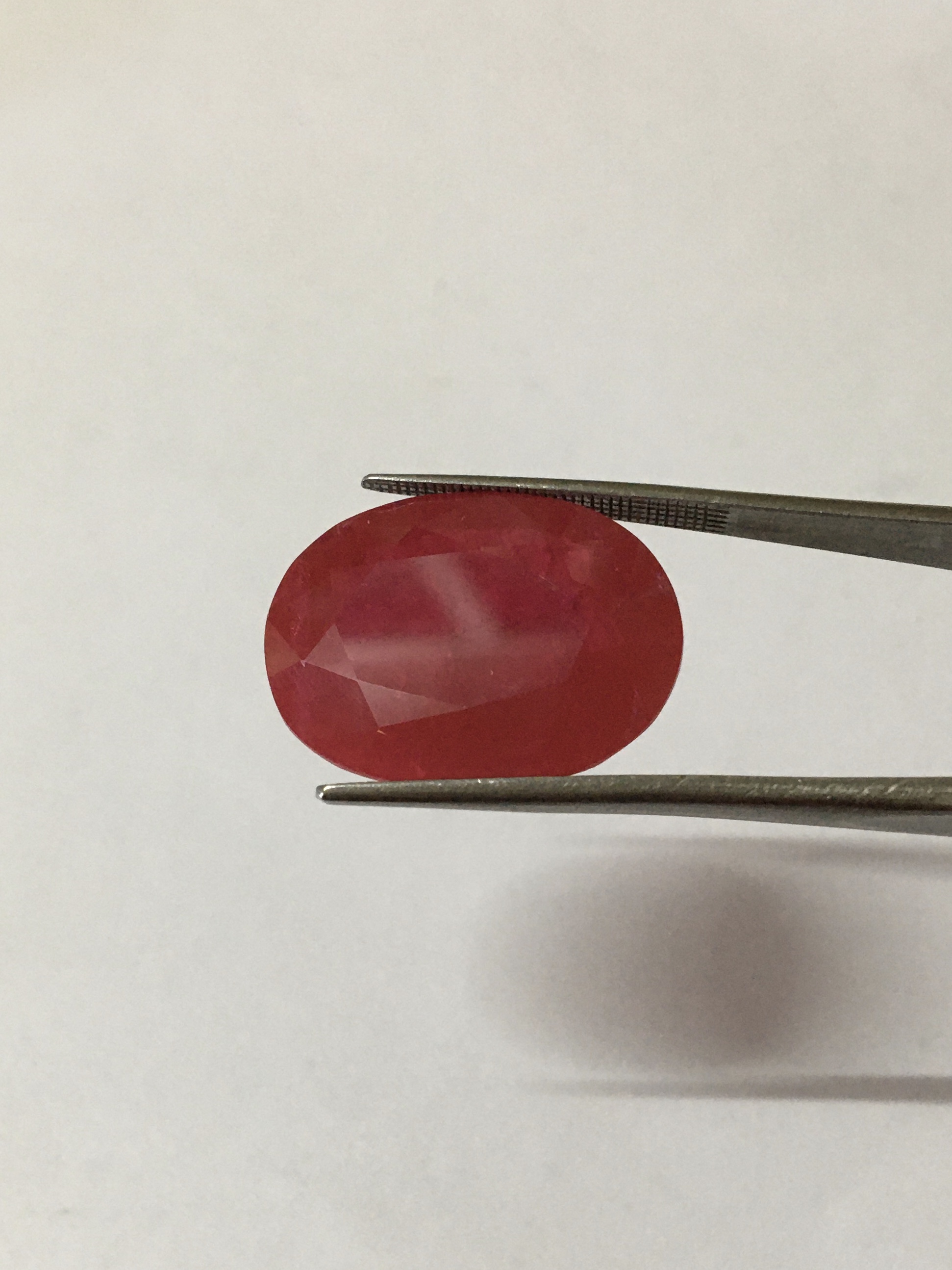 (ของจริงสวยมาก)ทับทิมโคลนนิ่ง 16 กะรัต สีแดงสดฉ่ำ เนื้อสวย ใส ไฟดี ไม่พอใจยินดีตืนเงิน