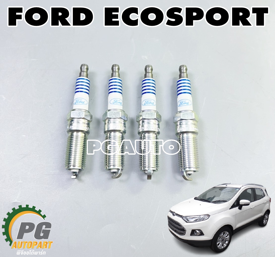 หัวเทียน ฟอร์ด อีโค่สปอร์ต FORD ECOSPORT (1ชุด=4หัว) / แท้ห้าง (รูปจริง)
