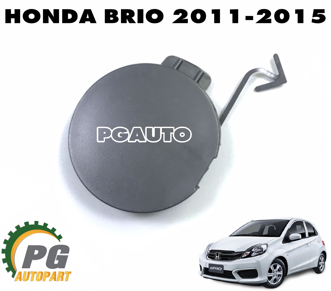 แผ่นปิดรูกันชนหน้า HONDA BRIO ปี 2011-2015 (1 ชิ้น) แท้ / รูปจริง