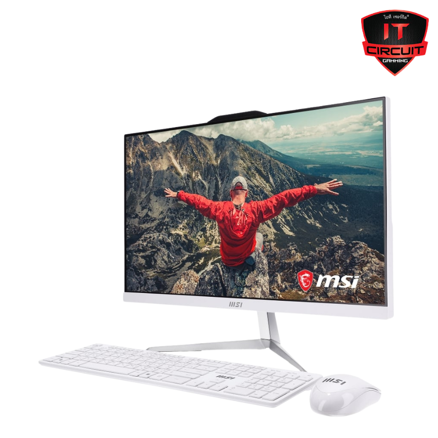 ALL-IN-ONE (ออลอินวัน) MSI Modern AM242 1M-1436TH (White) SN16969T5310H